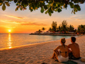 ริมหาดไก่แบ้ยามเย็น และจุดชม Sunset