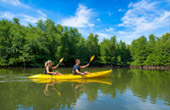 สลักคอก Kayaking หรือ Gondola