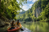 Kayaking แม่น้ำแควน้อย Kayaking แม่น้ำแควน้อย